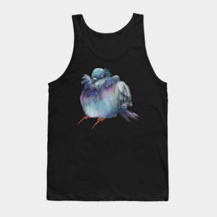 Pigeon painting Tank Top